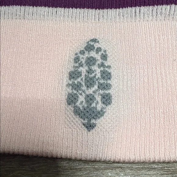 NWT FP Movement Go To Striped Sports Bra M/L Pink Purple - Picture 7 of 7